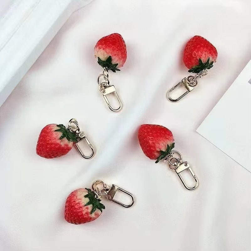 500Ml PET Strawberry Shaped Children'S Straw Mug Clear Strawberry Juice Mug Cold Water Mug Photography Accessories